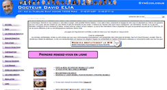 Desktop Screenshot of docteurdavidelia.fr